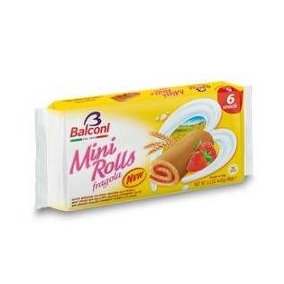 Balconi    Minirolls Fraise Par 6 X20