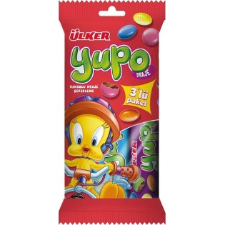 Delicious Yupo Drajé Tüp - Lot de 16 unités