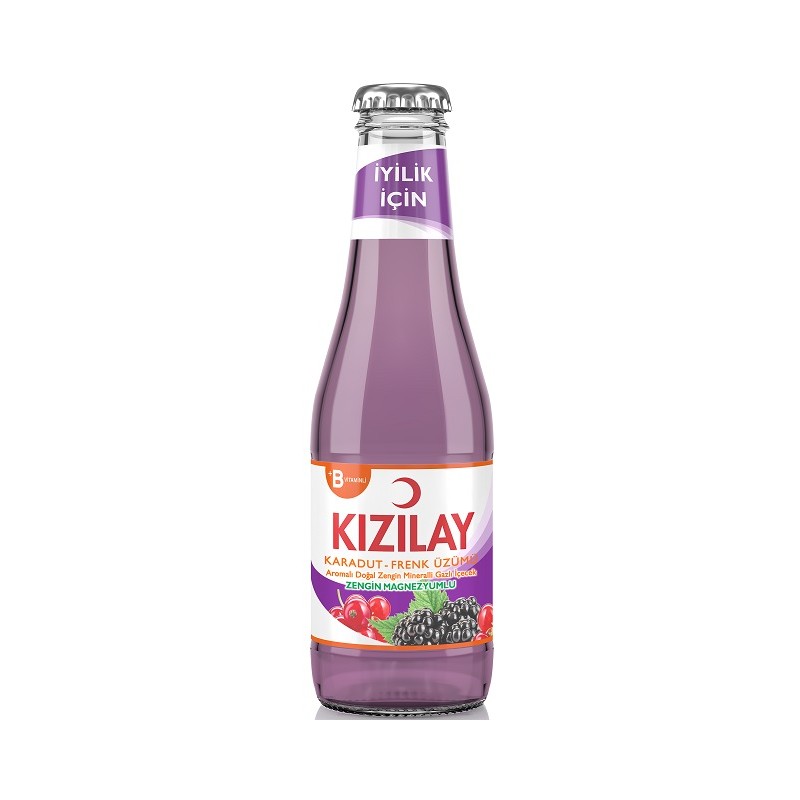 Kizilay Karadut Frenk Uzumu Aroma  200Ml 6X4 24