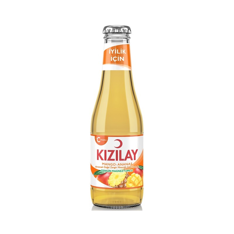 Kizilay Mango Ananas Aromali 200Mlx24