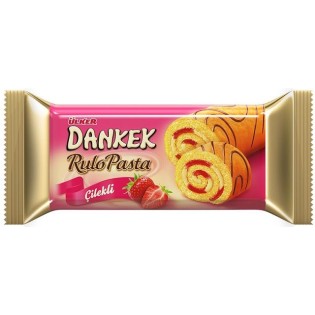 Dankek Rulo Pasta Cake Chocolat - Lot de 8 - Délicieux gâteau turc