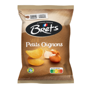 Bret's Chips Saveur Petits Oignons - Pack de 10