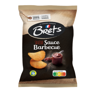 Chips Halal Saveur BBQ - Lot de 10 - Bret's