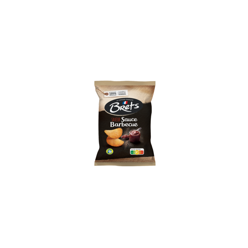 Chips Halal Saveur BBQ - Lot de 10 - Bret's