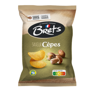 Brets Ondulees Aux Cepes125Gr  X10 New Price