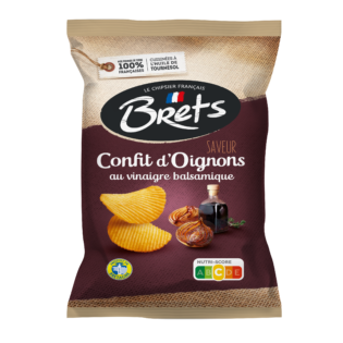 Chips Bret's Oignons Balsamique - Pack de 10 Sachets