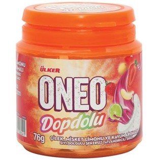 Oneo Dopdolu Cilek Misketlimon Kavun Jar Sakiz 76G X12