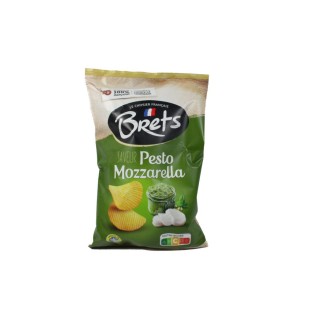 Bret's Chips Saveur Pesto Mozzarella - Lot de 10