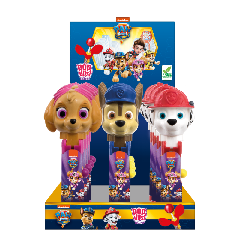 Paw Patrol Pop Ups Lollipop 12X1