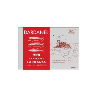 Dardanel Zeytinyagli Acili Sardalya 105Gr X12)