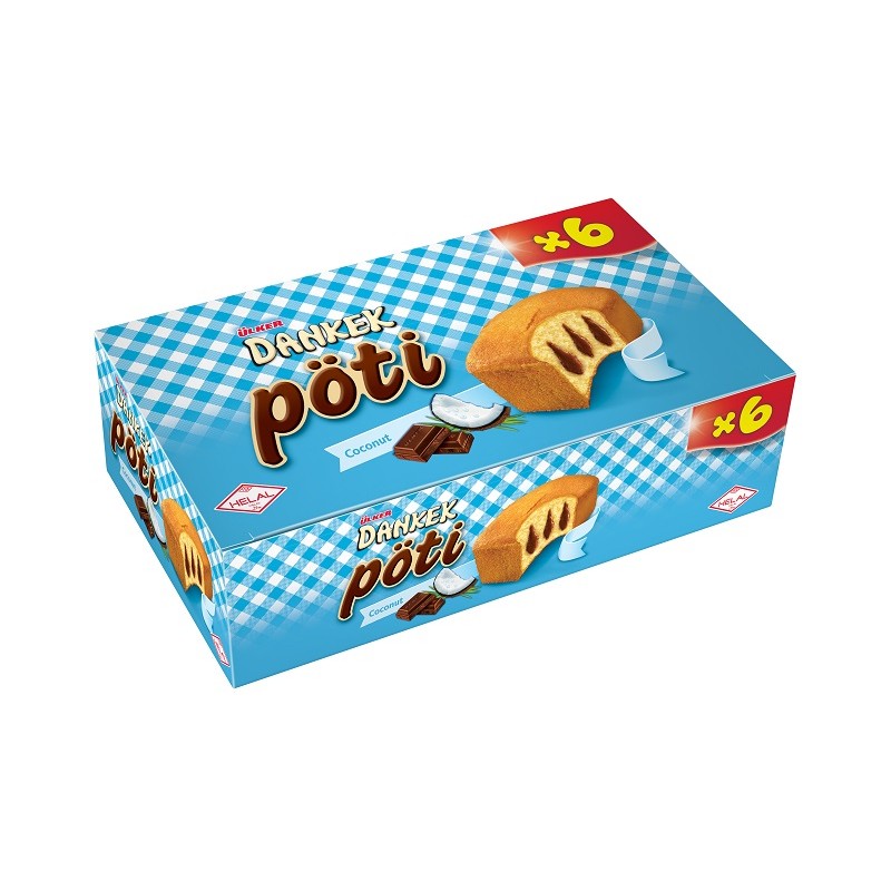 Dankek Poti Hindistancevizli Kek 6X35G 12X1 12