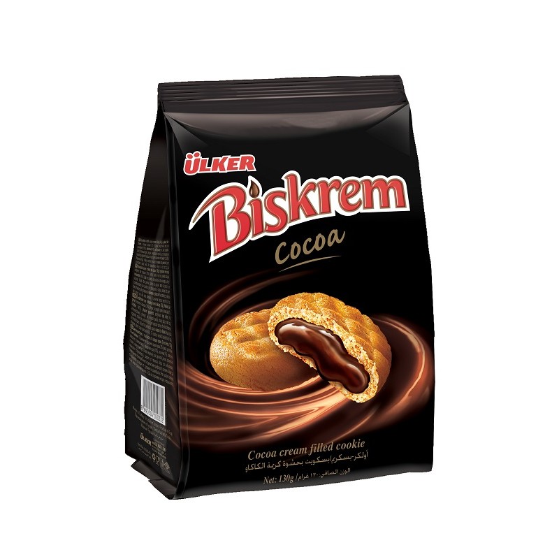 Biskrem Kakao Kremali Biskuvi Poset 170G  18X1