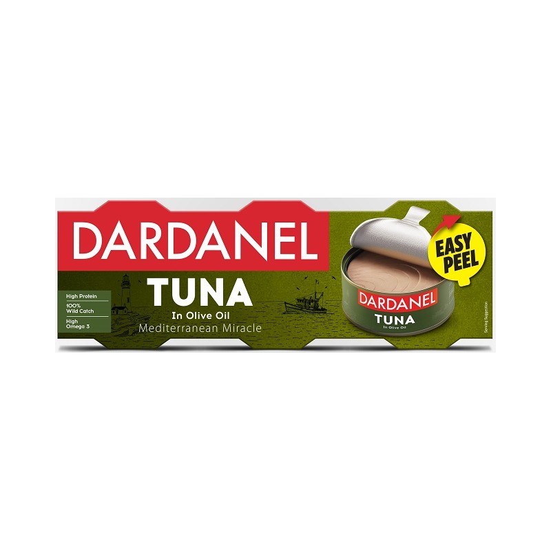 Dardanel Zeytinyagli Ton Baligi 3X75G X16