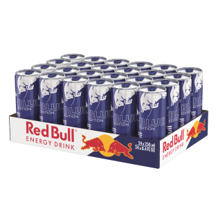 Red Bull Blue Myrtille Edition - Lot de 24 Canettes