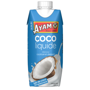 Ayam Coco Liquide (Lait De Coco) 330Mlx8 New Price
