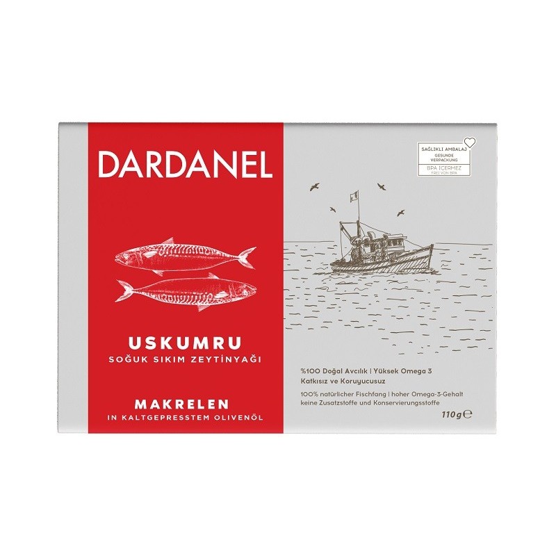 Dardanel Zeytinyagli Uskumru 110G X12