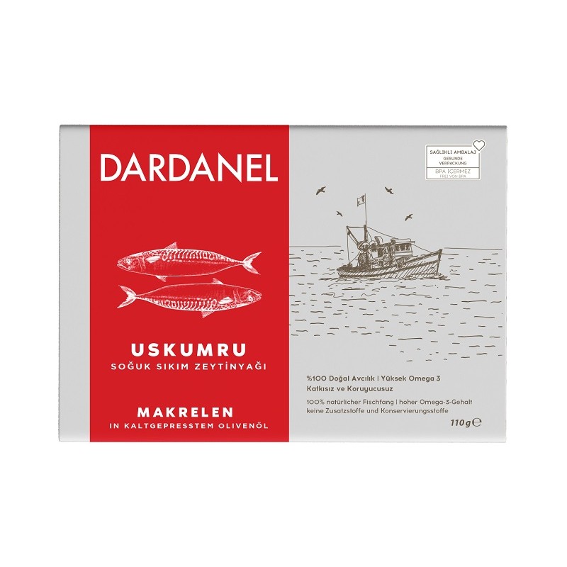 Dardanel Zeytinyagli Uskumru 110G X12