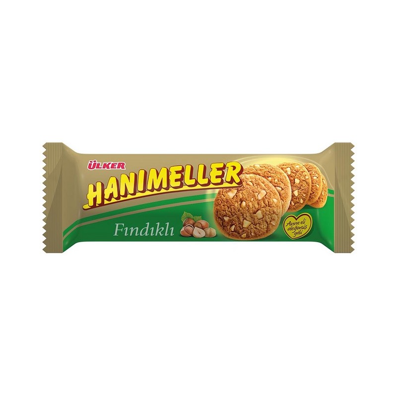 Hanimeller Findikli Biskuvi 82G X18 New Price