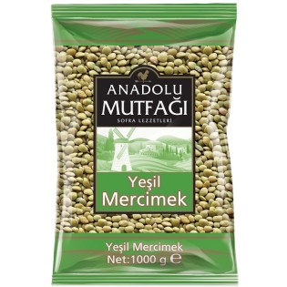 Anadolu Mutfagi Yesil Mercimek 1Kg (10X1)