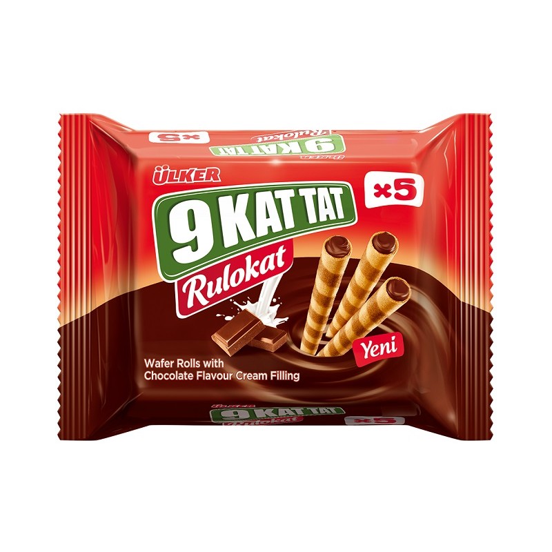 Rulokat Gofret Cikolata Kremali 5 30G 24X1 24