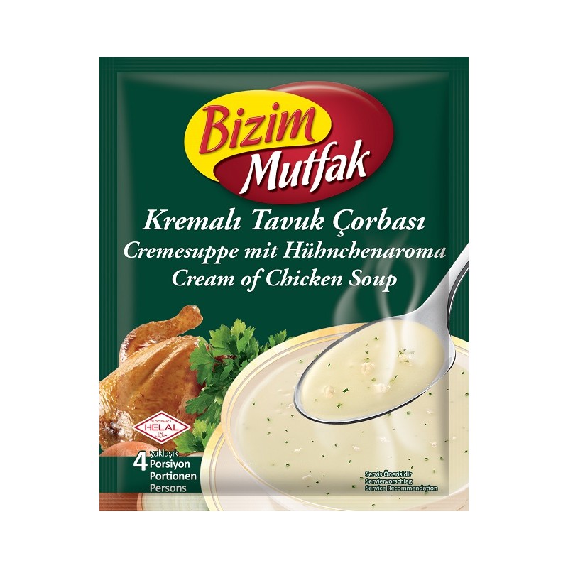 Bizim Soupe Poulet Creme   Kremali Tavuk Corbasi 62 Gr 12X6 72