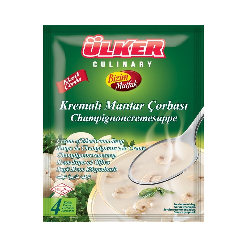 Bizim Soupe Creme Champigon    Kremali Mantar Corbasi 65G 12X6 72