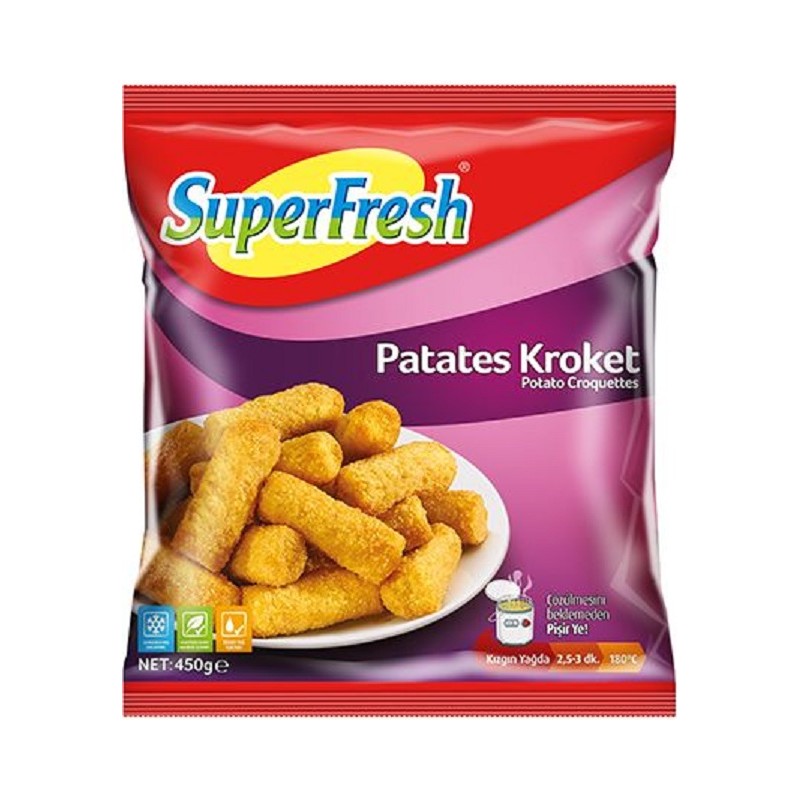 Sf Patates Kroket 450 G 20X1 20 Promotion !!!