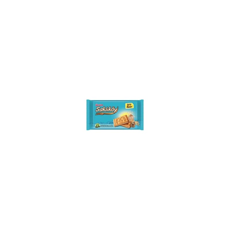 Biscuits Saklikoy Sütlü Kremali - Pack de 12 boîtes