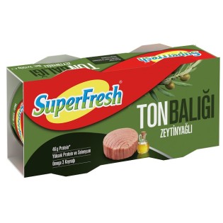 Sf Ton Baligi Zeytinyagli (2X150Gr)X12 Promo