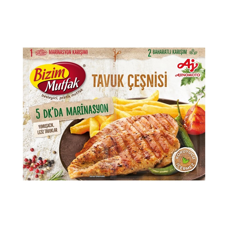 Bizim Mutfak Tavuk Marinasyon Harci 37G (12X4 48)