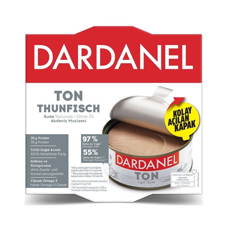 Dardanel Light Ton Baligi 150Grx24