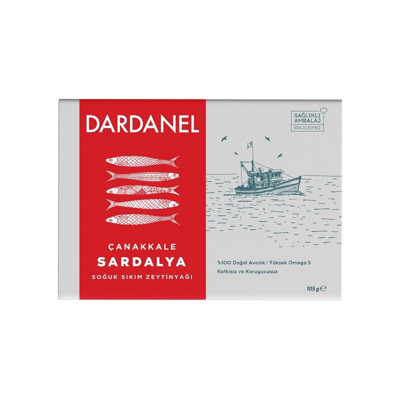 Dardanel Zeytinyagli Sardalya 105Gr12