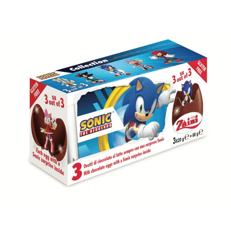 Bip Zaini Pack De 3 Ufs Surprises Sonic X24