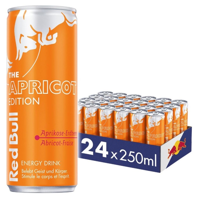 Red Bull Apricot Edition FR - Pack de 24 canettes