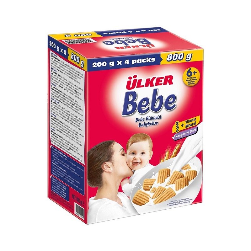 Biscuits Bebe Ulker (Lot de 4) - Halal