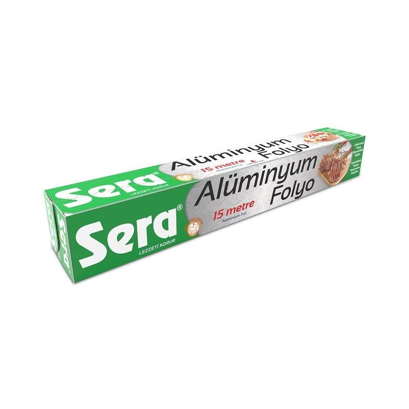 Papier d'aluminium Sera - Pack de 24 rouleaux