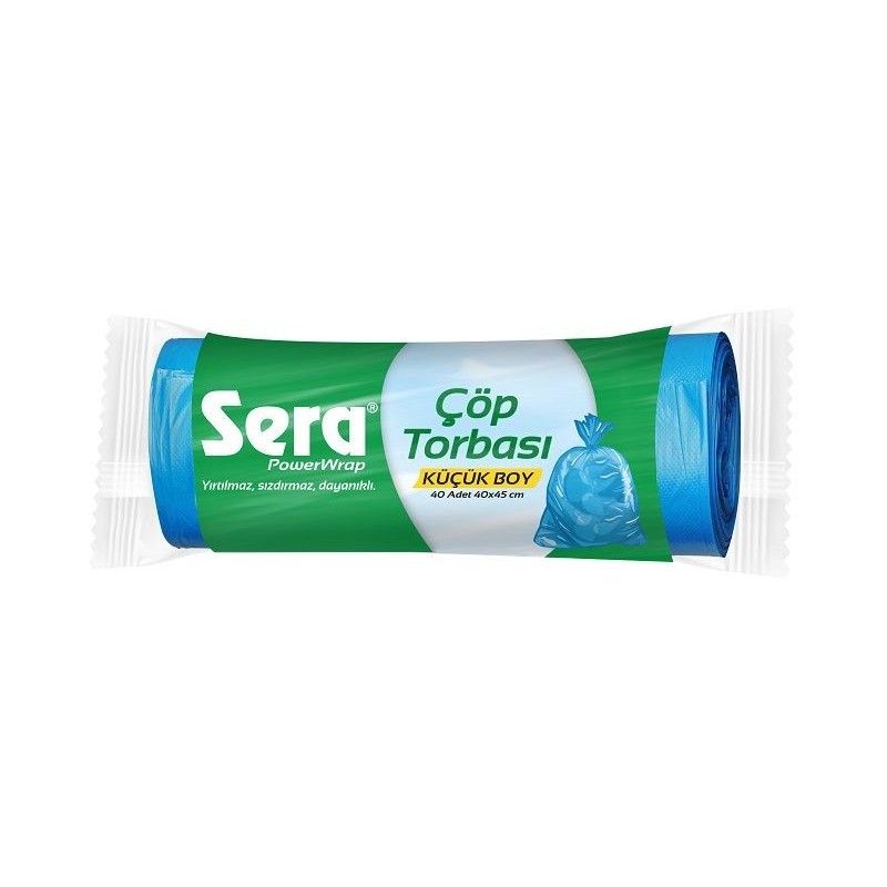 Sachet Poubelle Taille Petite - 40 Unités - SERA COP TORBASI