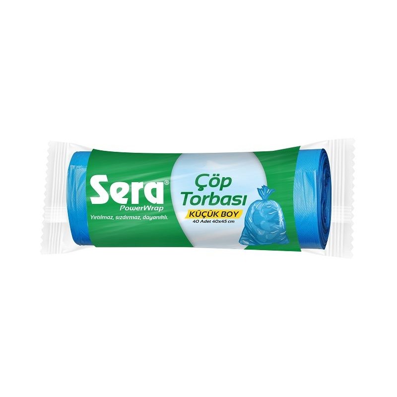 Sera Cop Torbasi Kucuk Boy 40 Adet 15L-40X45Cmx50