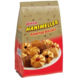 Hanimeller Assorted Biskuvi Poset 170G (15X1 15)