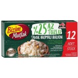 Bizim Mutfak %25 Tuzu Azaltilmis Tavuk Bulyon 12Li12X4 48