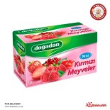 Thé aux Fruits Rouges Halal Doğadan - Pack de 12