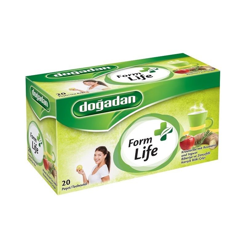 Thé Dogadan Form Life aux Baies et Gingembre - Lot de 12