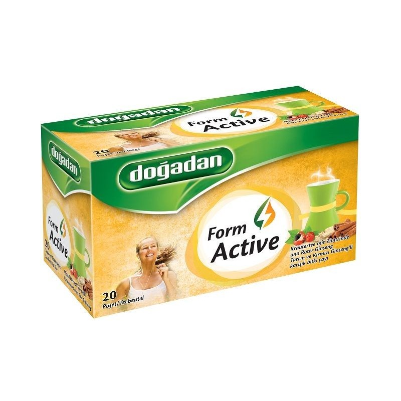 Dogadan Form Active - Thé aux Épices - 12 unités par boîte