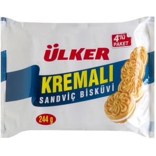 Ulker Kremali Biskuvi 244 G 4X61G 11X1