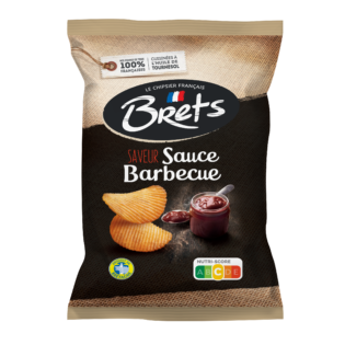 Chips Brets Saveur Bbq 125 G X10 New Price