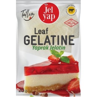 Jelyap Yaprak Jelatin Helal 20G  50X12 600