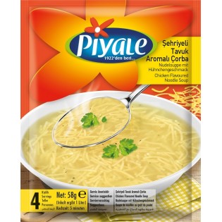 Piyale Chicken Soup With Noodles 58G (12X6 72)