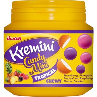 Kremini Candy Mini Tropical Seker Jar 100G (24X1 24)