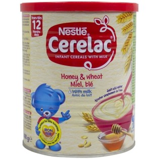 Cerelac Wheat Honey Pwdr 400G  24X1 24