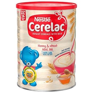 Cerelac Wheat Honey Pwdr 1Kg 12X1 12